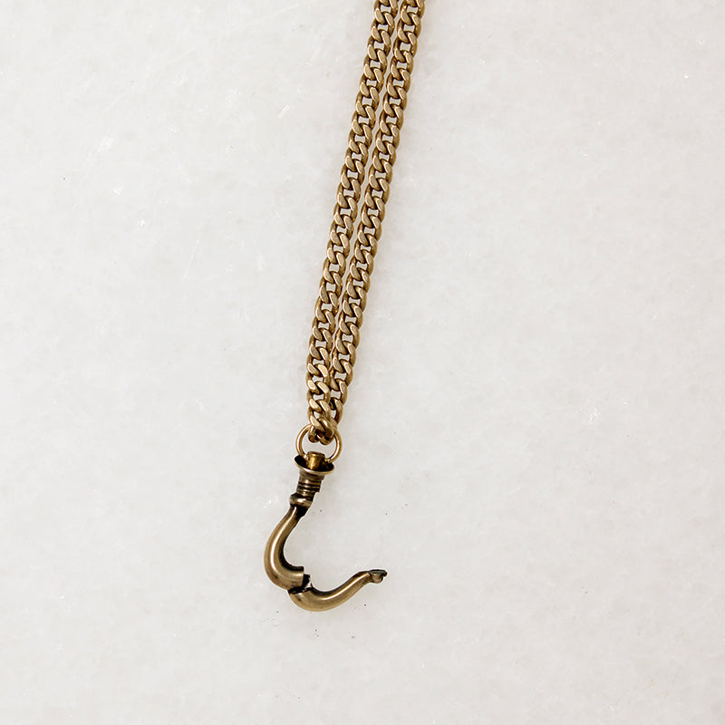 Gold Curb Chain with Best Locking Hook by Ancient Influences