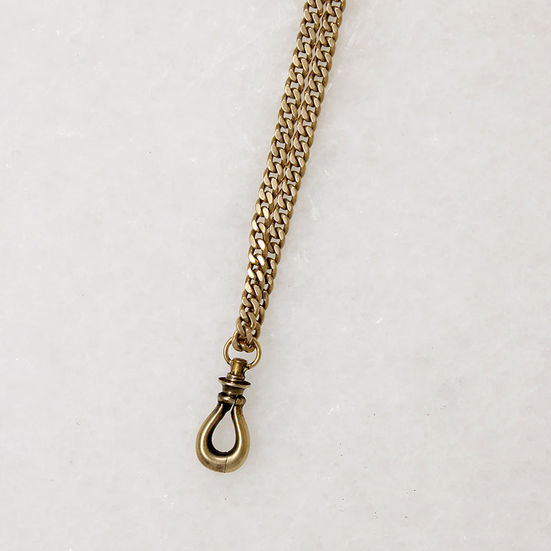 Gold Curb Chain with Best Locking Hook by Ancient Influences