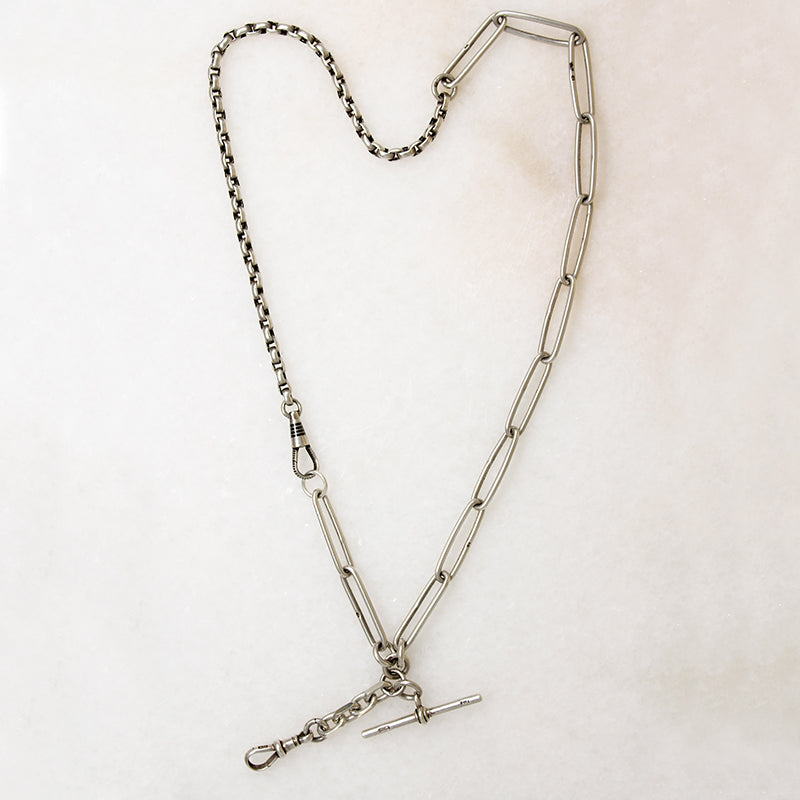 French & English Sterling Married Chain by Ancient Influences