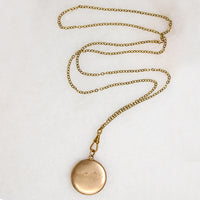 Arthur LaFrance Locket on Glittering Chain by Ancient Influences