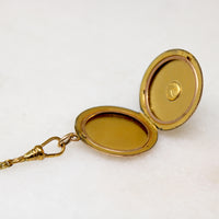 Arthur LaFrance Locket on Glittering Chain by Ancient Influences
