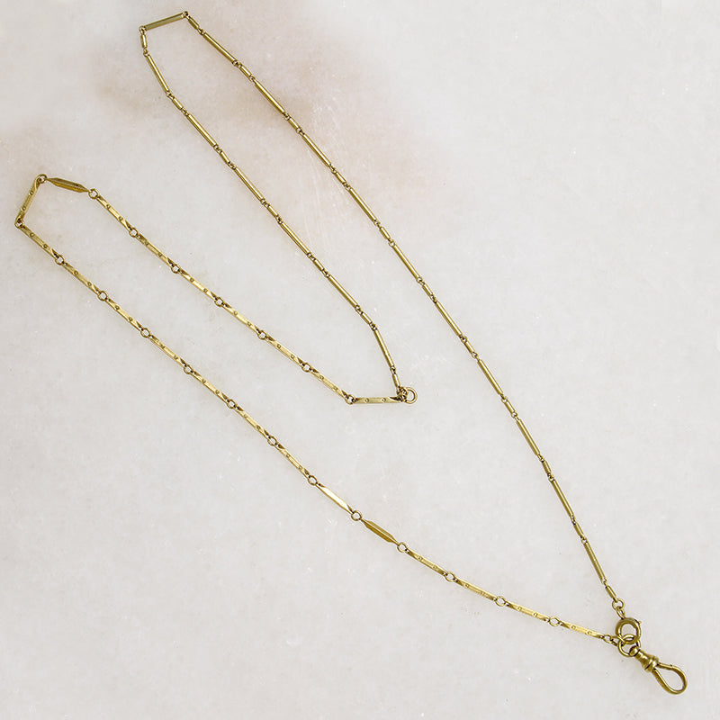 Antique Link Green Gold Married Chain by Ancient Influences