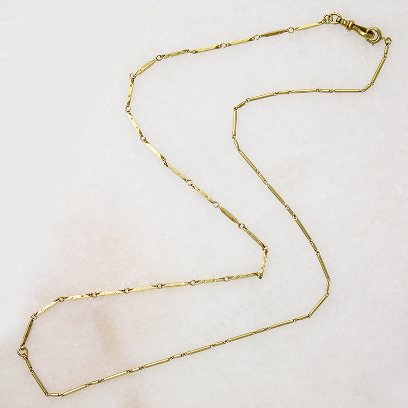 Antique Link Green Gold Married Chain by Ancient Influences