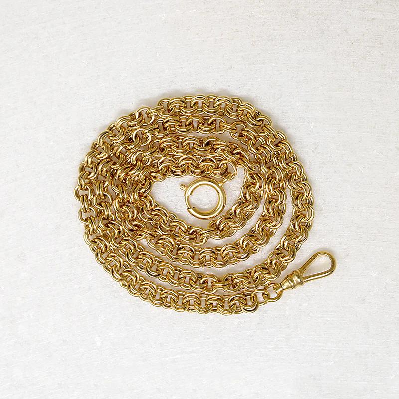 Bright & Shiny Double Rolo Married Chain