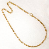 Glittering Engraved Curb Married Chain by Ancient Influences