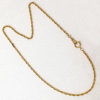 Buttery Gold-Plated Rope Married Chain by Ancient Influences