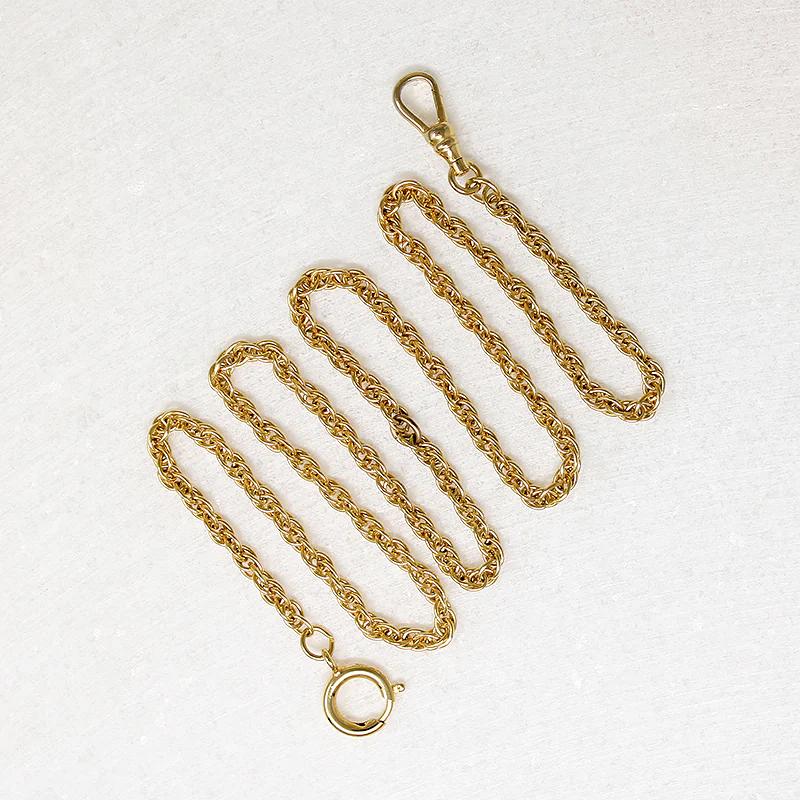 Buttery Gold-Plated Rope Married Chain by Ancient Influences