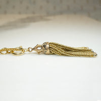 Fancy Tassel & Foxtail Chain Necklace by Ancient Influences