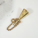 Gorgeous Victorian Gold & Chalcedony Watch Key