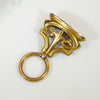 Decadent Fin de Siècle Art Nouveau 10k Gold Fob