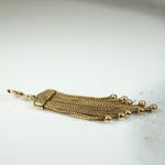 Saucy Victorian Revival 14k Gold Flat Tassel