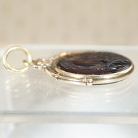 Victorian Doctor & Soldiers Intaglio Fob