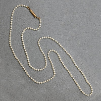 Delicate Natural River Pearls with Gold Clasp by Ancient Influences