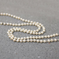 Delicate Natural River Pearls with Gold Clasp by Ancient Influences