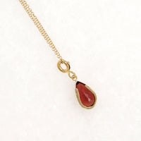 Florid Pink Tourmaline on 14k Gold Chain by Ancient Influences
