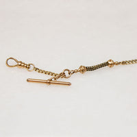 Curb & Foxtail 14k Gold Married Chain by Ancient Influences