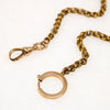 Handsome Victorian Chain with Hook & Bolt by Ancient Influences