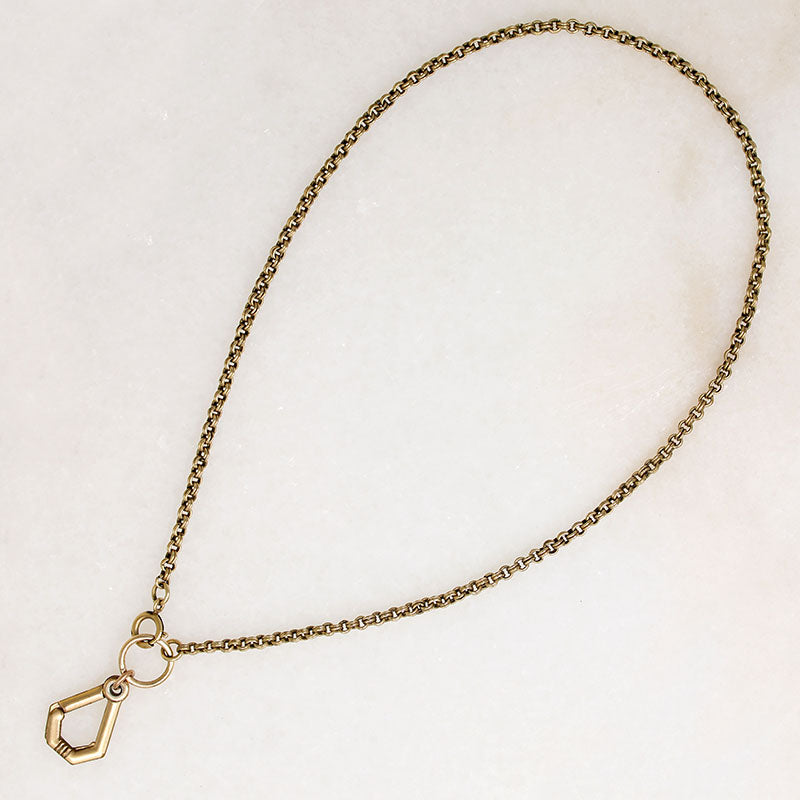 Vintage Married Chain with Versatile Charm Holder by Ancient Influences