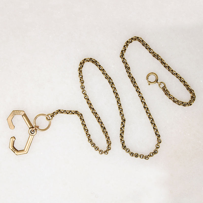 Vintage Married Chain with Versatile Charm Holder by Ancient Influences