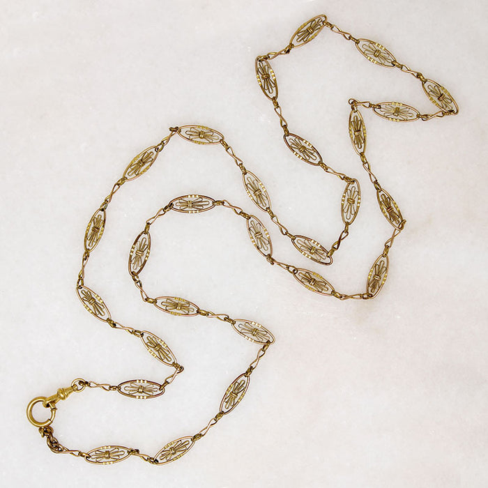 Fancy Filigree Link Chain by Ancient Influences