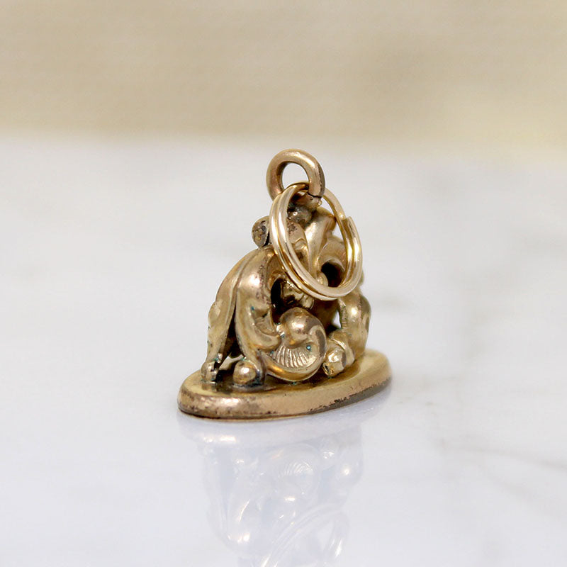 Graceful Little Victorian Revival Fob