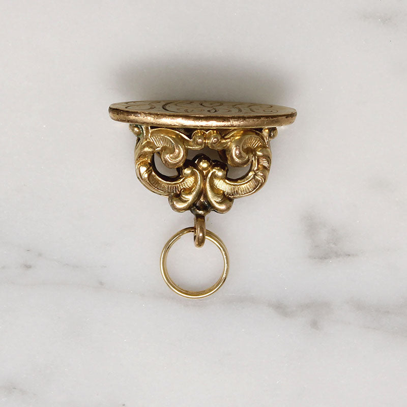 Graceful Little Victorian Revival Fob