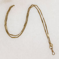 Edwardian Chain with Double Clasps by Ancient Influences