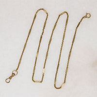 Edwardian Chain with Double Clasps by Ancient Influences