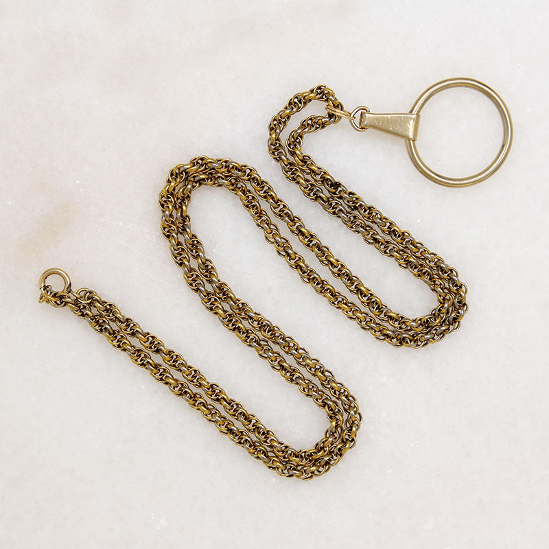 Rope Chain with Retro Charm Holder by Ancient Influences