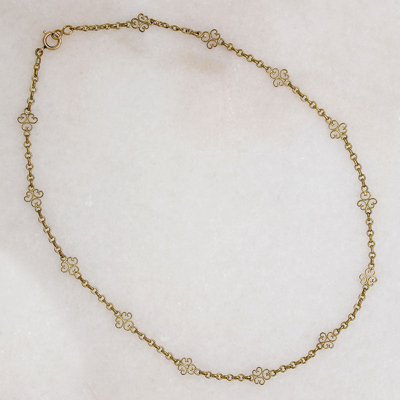 Austrian Filigreed Station Chain by Ancient Influences