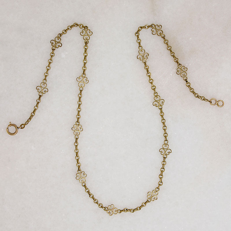 Austrian Filigreed Station Chain by Ancient Influences