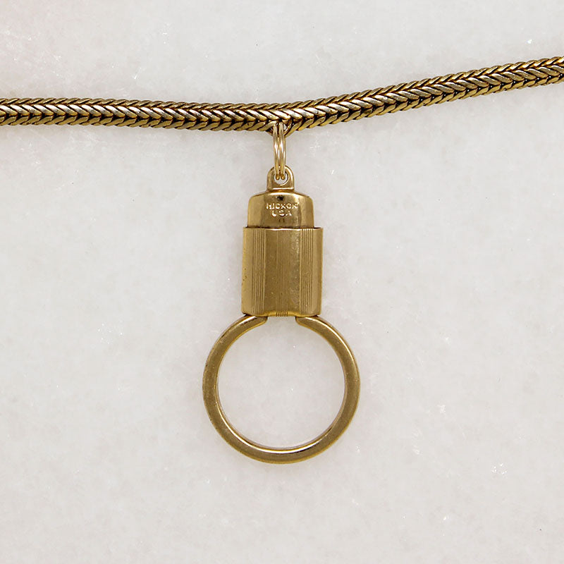 Handsome Charm Holder on Serpentine Chain by Ancient Influences