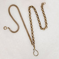 Curb & Rolo Married Chain with Hook by Ancient Influences