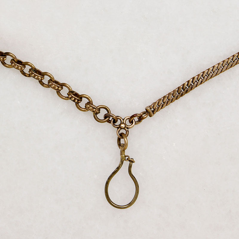 Curb & Rolo Married Chain with Hook by Ancient Influences