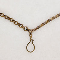 Curb & Rolo Married Chain with Hook by Ancient Influences