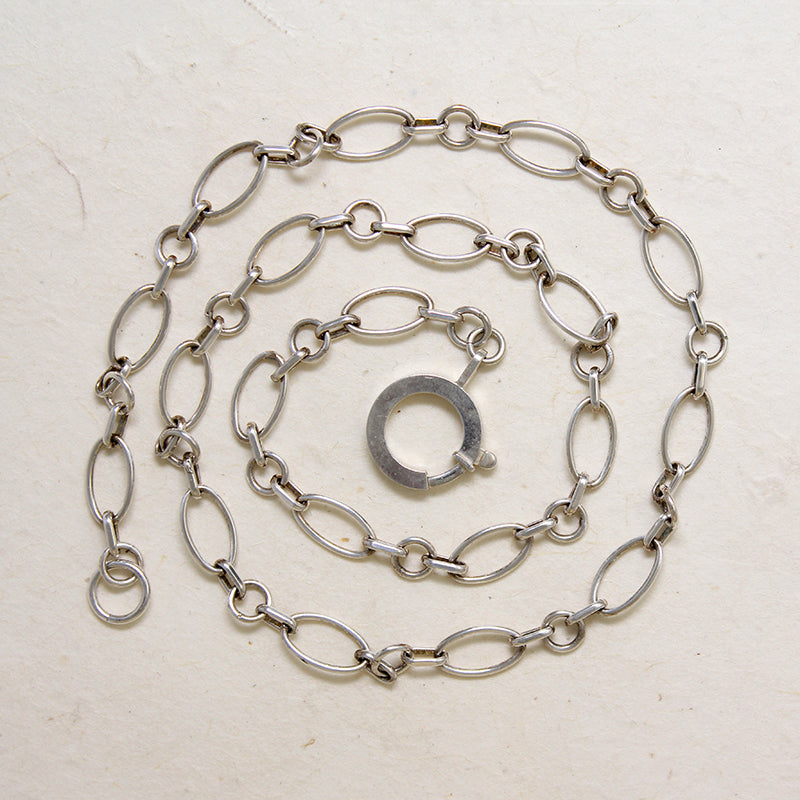 Sassy Sterling Chain with Big Bolt by Ancient Influences