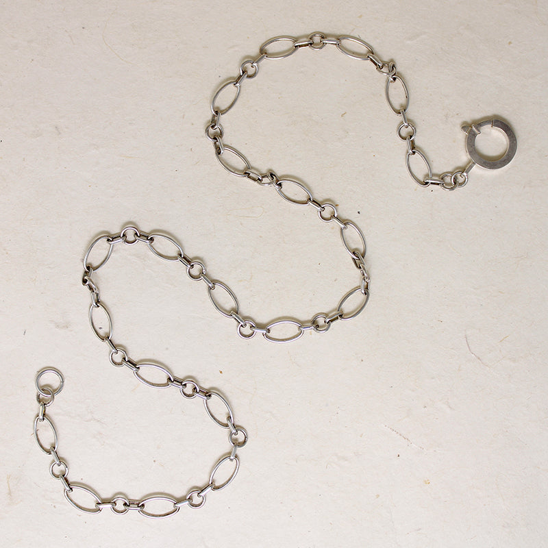 Sassy Sterling Chain with Big Bolt by Ancient Influences