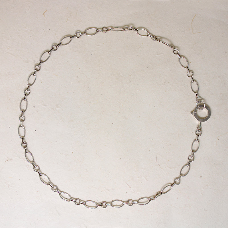 Sassy Sterling Chain with Big Bolt by Ancient Influences