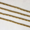 Extra Long Mid Century Tube Link Chain 
