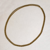 Extra Long Mid Century Tube Link Chain 