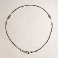 Chic Curb & Fancy Silver Link Chain by Ancient Influences