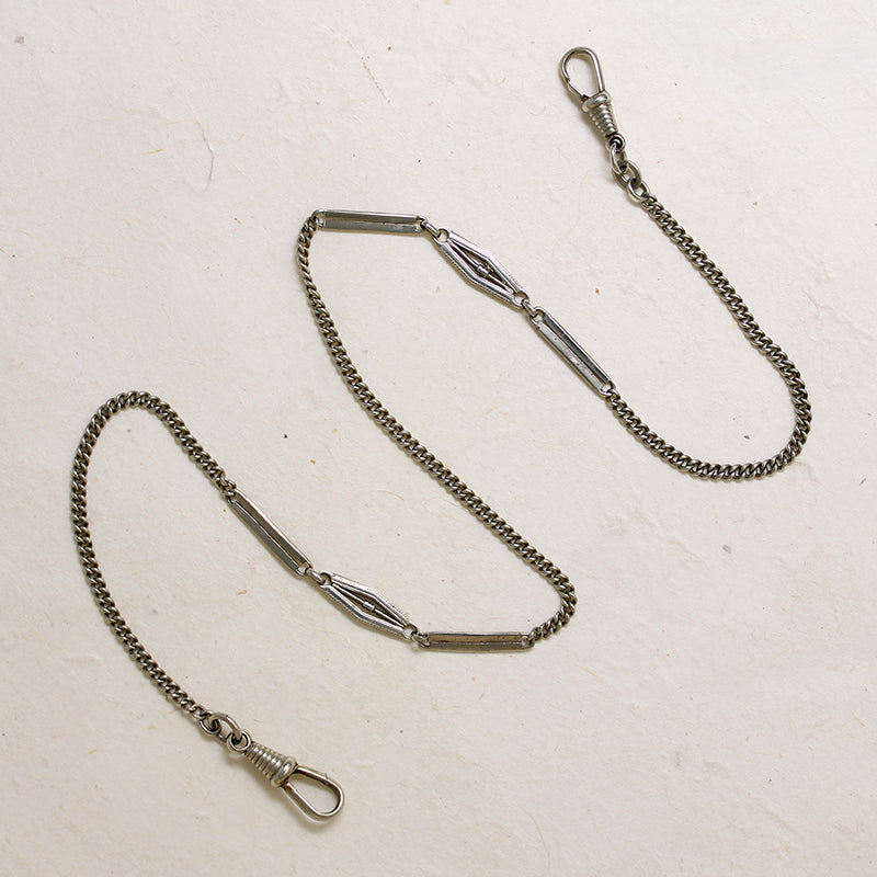 Chic Curb & Fancy Silver Link Chain by Ancient Influences