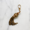 Victorian Gold Tassel with Floral Detail by Ancient Influences