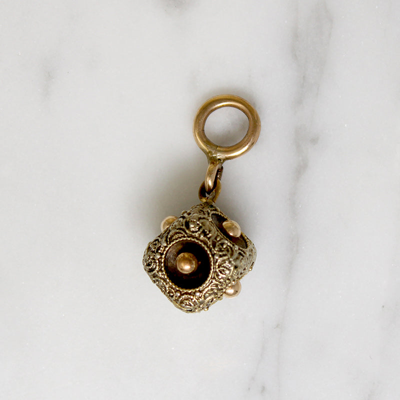 Charming Ancient Influences Cube Fob