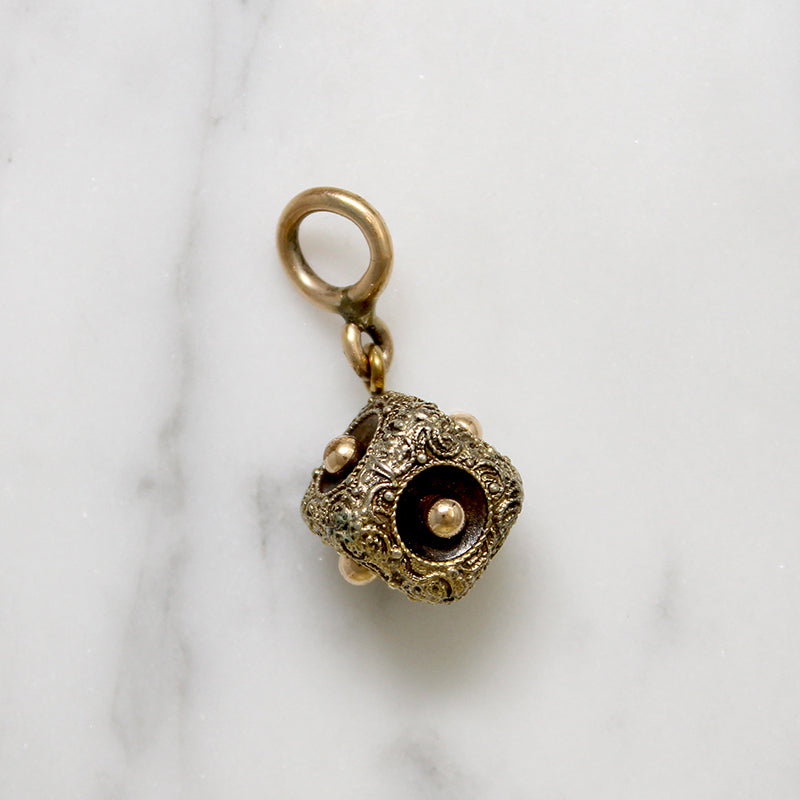 Charming Ancient Influences Cube Fob