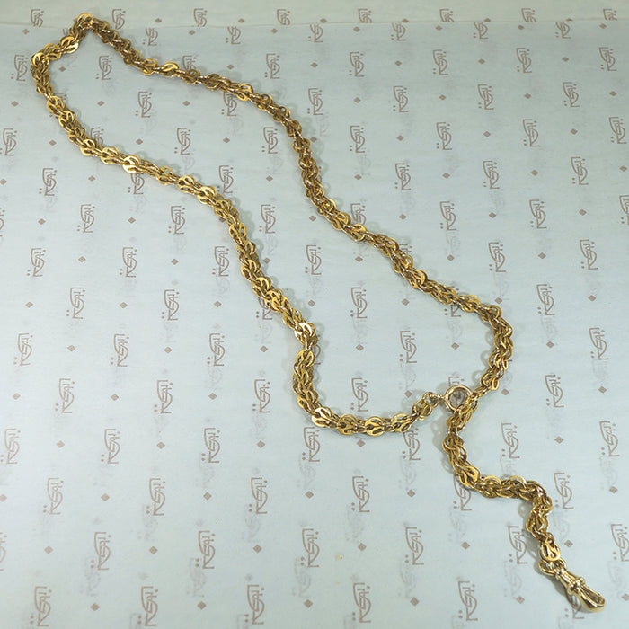 Handmade Antique Gold Chain by Ancient Influences