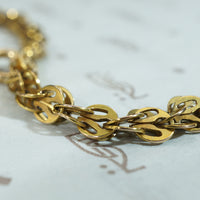 Handmade Antique Gold Chain by Ancient Influences