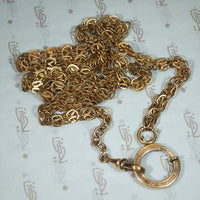 Big Fancy Bolt Ring Pretzel Chain by Ancient Influences