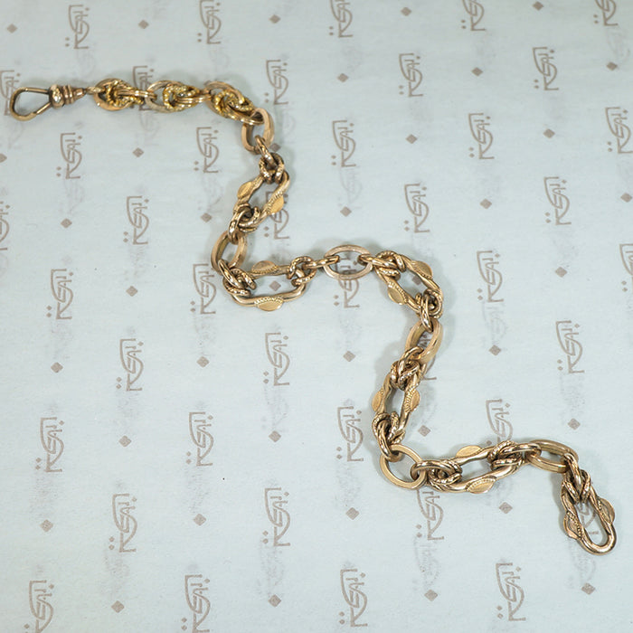 Fancy Link Watch Chain Bracelet by Ancient Influences
