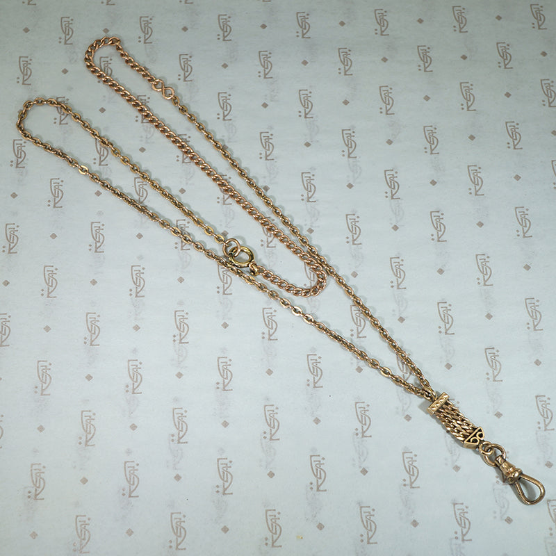 Fancy Panel Drop Hook Necklace by Ancient Influences